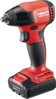 SIW 2-A12 Cordless impact wrench Subcompact-class cordless impact wrench with 3/8” friction ring anvil for economical anchoring and bolting, especially in cramped spaces