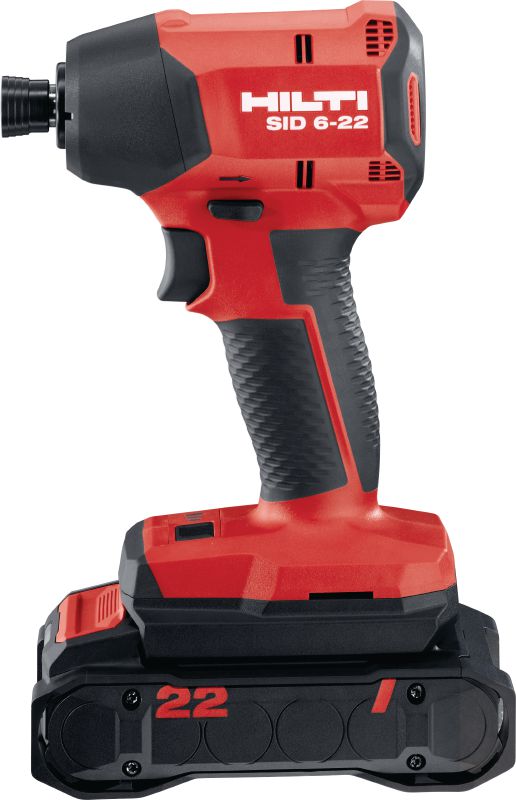 Nuron SID 6-22 Cordless impact driver Power-class cordless impact driver with high-speed brushless motor and precise handling to help you save time on high-volume fastening jobs (Nuron battery platform)