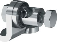 MT-S-AP Seismic rod hinge Galvanised threaded rod hinge for seismic bracing of MEP support structures