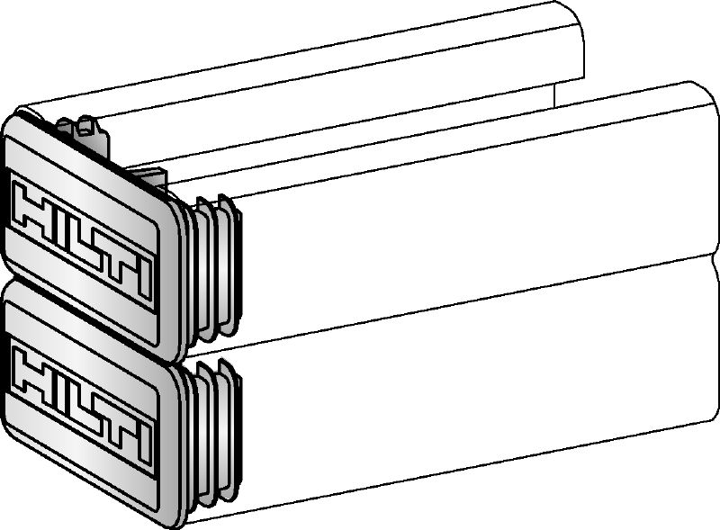 MEK Channel end cap
