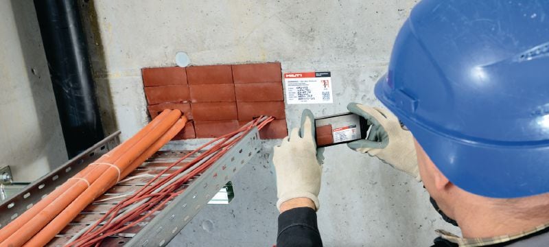 Firestop Documentation Manager software Web-based application for efficiently recording, tracking and inspecting fire safety installations Applications 1