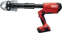 NPR 32-A Pistol-grip pipe press tool Cordless 22V press tool for metal pipes up to 108 mm and plastic pipes up to 110 mm