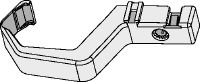 ECH Bunched-cable holder (S,M) for adjacent installation of low- and high-voltage cables