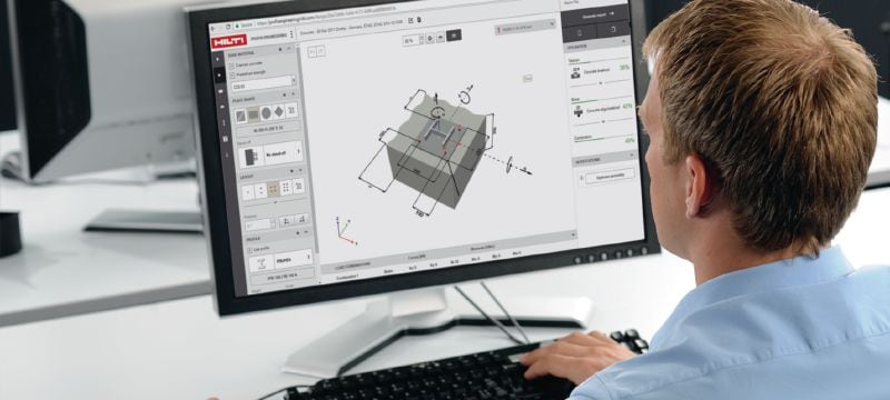 PROFIS Engineering Suite structural design software Cloud-based PROFIS engineering software for designing concrete-to-steel and concrete-to-concrete connections according to a wide range of codes and approvals Applications 1