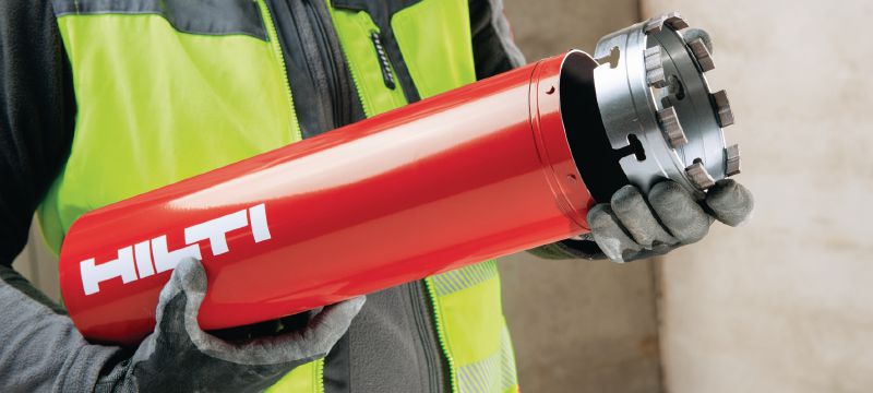 X-Change core bit barrel (BU) X-Change barrel (incl. Hilti BU quick-release connection end) Applications 1