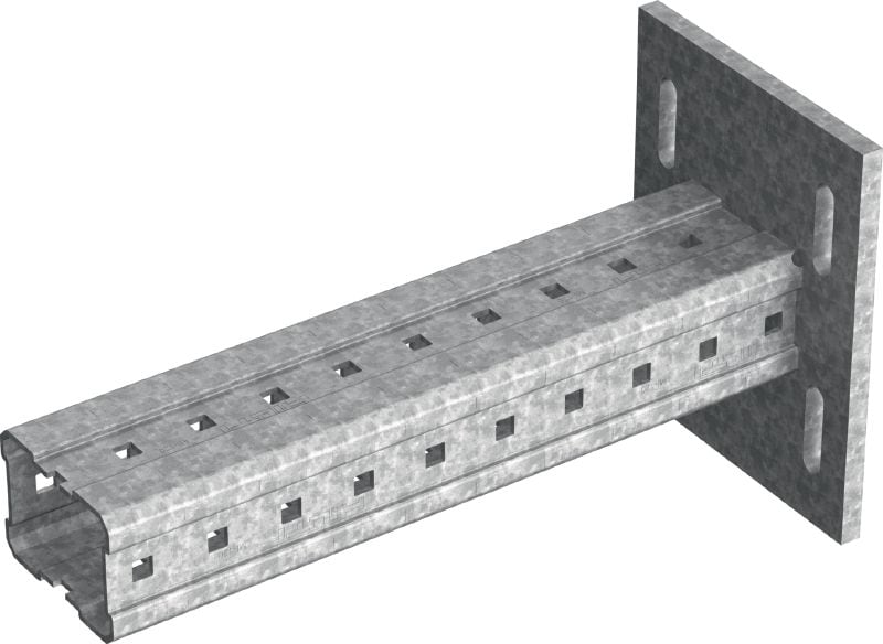 MIC-S120H Bracket Hot-dip galvanised (HDG) bracket for heavy-duty connections to steel