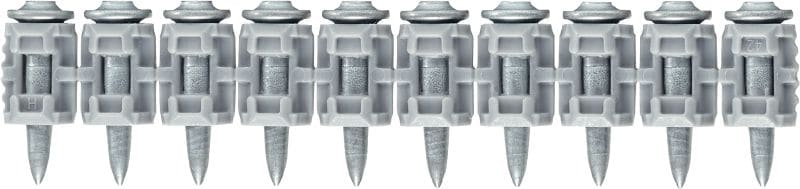 X-P G3 MX Concrete nails (collated) Ultimate-performance collated nails for fastening to concrete and other base materials using the GX 3 gas nailer