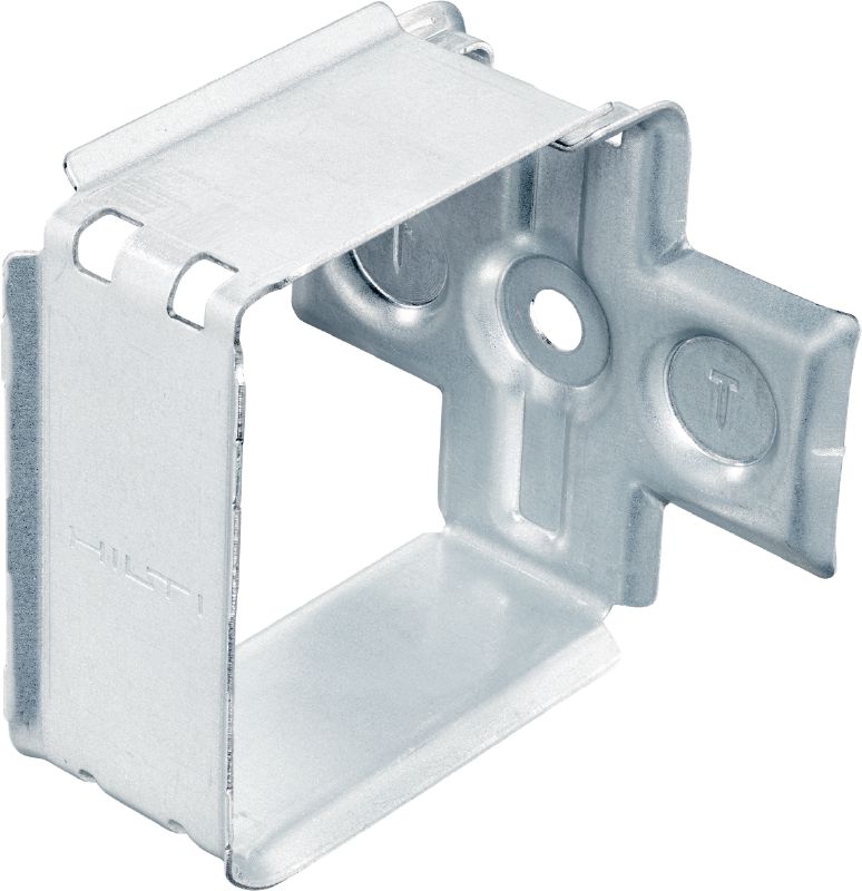 X-ECH-FE MX Metal cable holder Metal bunched cable holder for use with collated nails or anchors on ceilings or walls