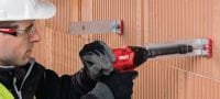 FOX VI S Bracket Versatile wall bracket for installing rainscreen façade substructures Applications 3