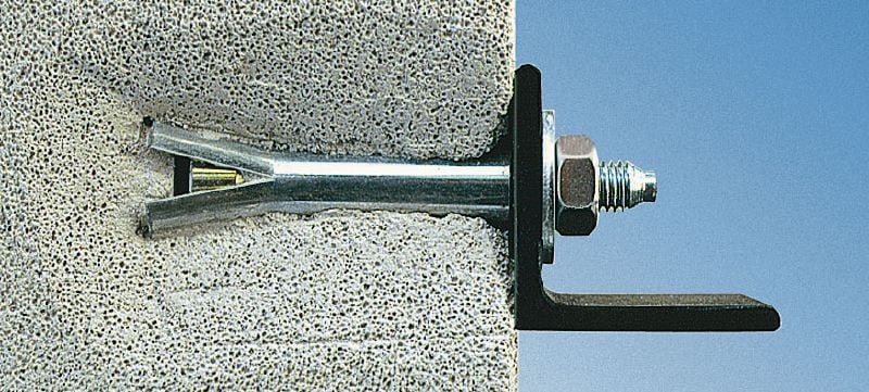 HPD Aircrete sleeve anchor Economical sleeve anchor for light-duty fastenings in aerated concrete Applications 1