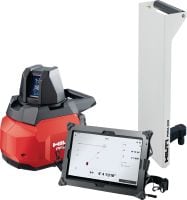 PMD 200 Jobsite layout tool Intuitive 2D layout laser tool to easily mark out plasterboard track locations and complex geometries in indoor environments