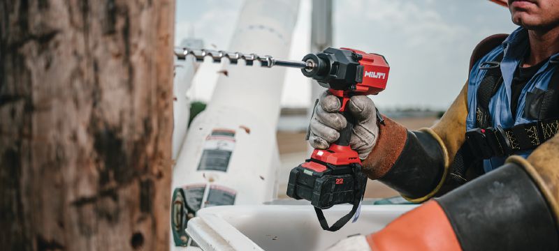 SID 8-22 7/16 Impact Driver Ultimate class cordless impact driver for large diameter drilling and fastening Applications 1