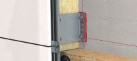 FOX VI L Bracket Versatile wall bracket for installing rainscreen façade substructures Applications 13