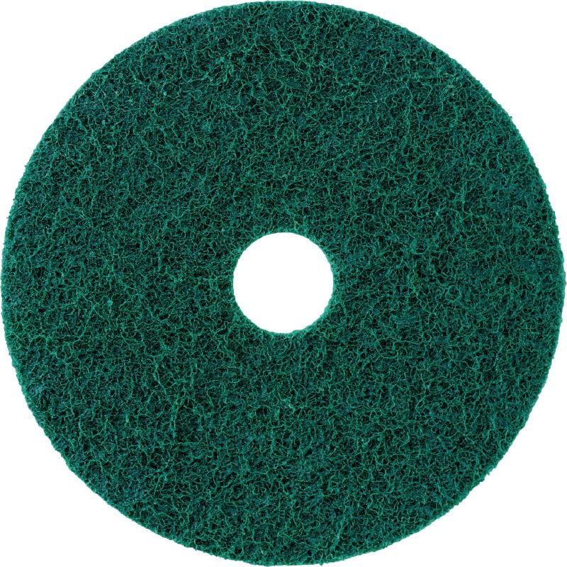 AN-D SPX Non-woven discs without backing Ultimate non-woven grinding discs for finishing stainless steel, aluminium and other metals. These discs require an additional backing pad.
