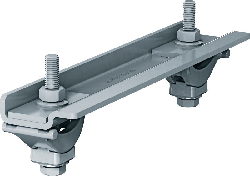 MP-PS Beam sliding connector gauge Beam connectors for attaching MP-PS pipe shoes to steel beams