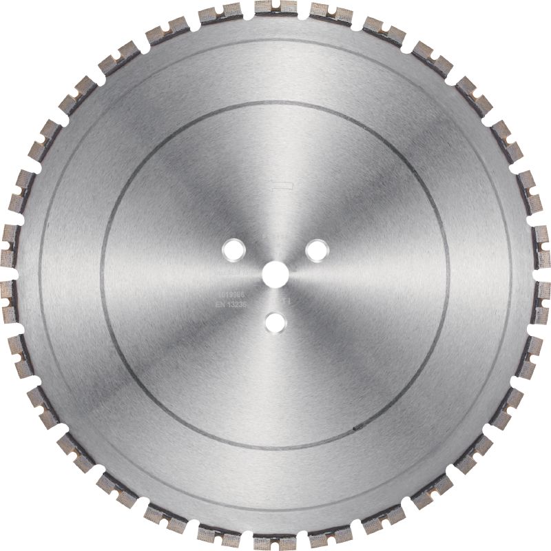 SPX LC-5E Equidist Wall Saw Blade (Arbor 25.4) Ultimate wall saw blade (5 kW) engineered for high-speed, long-lasting cutting in reinforced concrete (25.4 arbor)